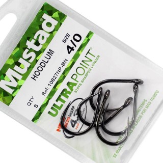 Куки MUSTAD Hoodlum 10827NP-BN