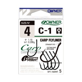 Куки OWNER Carp Flyliner C-1