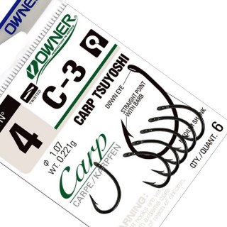 Куки OWNER Carp Tsuyoshi C-3