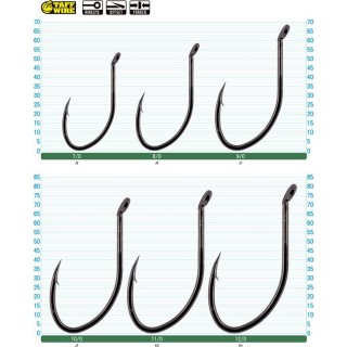 Куки MAD CAT A-Static Jig Hook