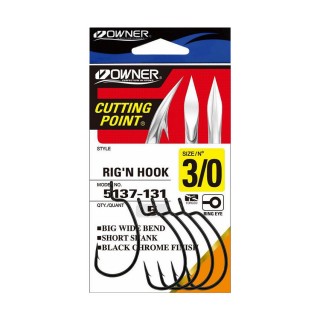 Куки офсетни OWNER Rig N Hook 5137 BC