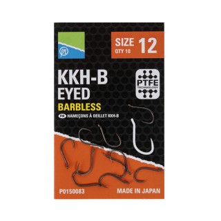 Куки без контра PRESTON KKH-B Eyed Barbless