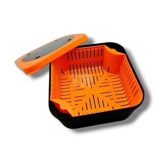 Кутия за овлажняване пелети PRO FL Bait Box Orange 1.87 l