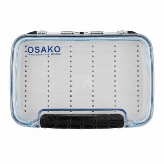 Кутия за мухи и куки Osako с прозрачен капак  12.5 x 9.5 x 3.7 cm 