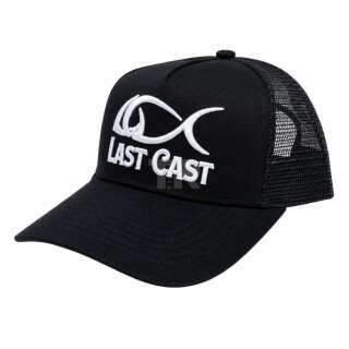 Last Cast Classic Cap White Logo