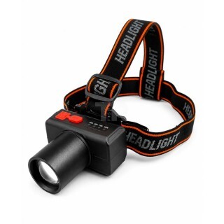 LED Челник JS-929 С Телескопичен Зуум И Type-C Зареждане