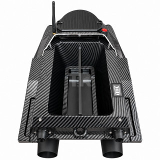 Лодка За Захранка V080 GPS С Две Отделения – Карбон
