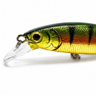 Lucky Craft Pointer 78 Short Bill SP Aurora Gold Northern Perch