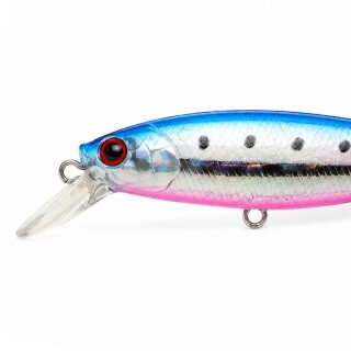 Lucky Craft Pointer 78 Short Bill SP Blue Pink Sardine RT (Red Tail)