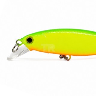 Lucky Craft Pointer 78 Short Bill SP Green Lime Chart