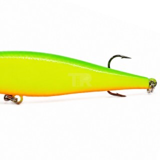 Lucky Craft Pointer 78 Short Bill SP Green Lime Chart