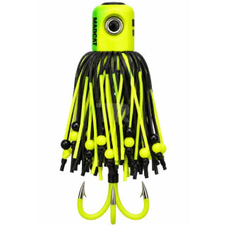 MADCAT A-Static Clonk Teaser 200 g – Fluo Yellow UV
