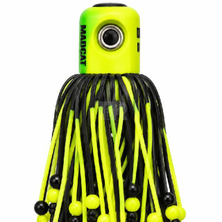 MADCAT A-Static Clonk Teaser 200 g – Fluo Yellow UV
