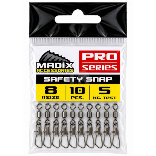 Вирбел със закопчалка Madix SS Safety Snap #8 – 5 kg