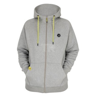 MATRIX Grey Zipped Hoodie - Суичър