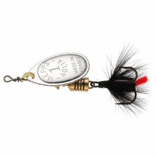 Въртяща блесна Mepps Aglia Mouche Silver/Black №1 – 3,6 г