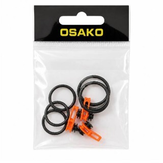 Osako Hook Keeper Orange – Държатели за Кука с Гумени Пръстени 5pcs