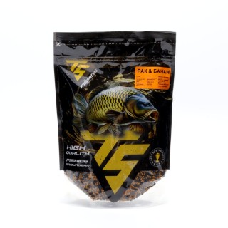 Пелети за метод фидер TS fishing METHOD PELLETS, CRAB & BANANA  2mm 