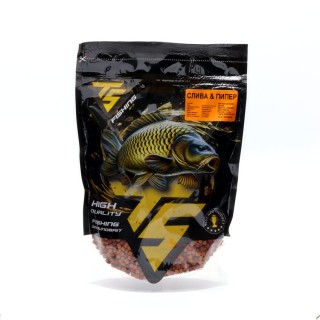 Пелети за метод фидер TS fishing METHOD PELLETS, PLUM & PEPPER 4mm 