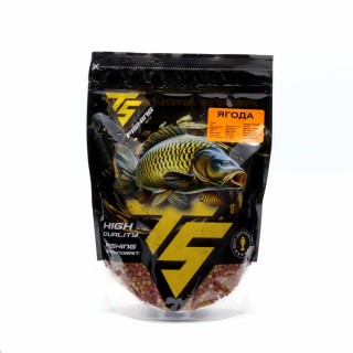 Пелети за метод фидер TS fishing METHOD PELLETS, STRAWBERRY 4mm 