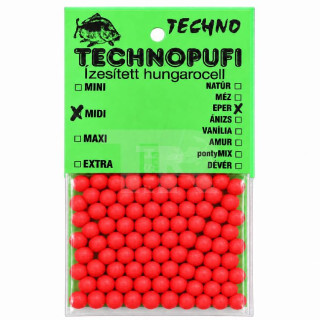 Стиропорени Топчета Technomagic Techno Pufi Средни Червени 