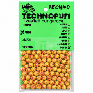 Стиропорени Топчета Technomagic Techno Pufi Средни Жълти/Червени