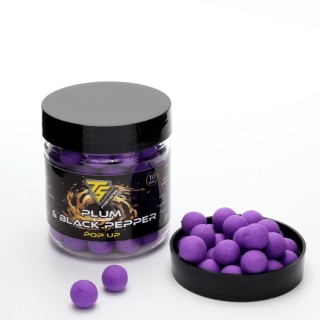 Плуващи Топчета TS fishing POP UP 10mm, Plum & Black Pepper