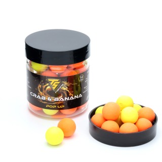 Плуващи Топчета TS fishing POP UP 14mm, Crab & Banana