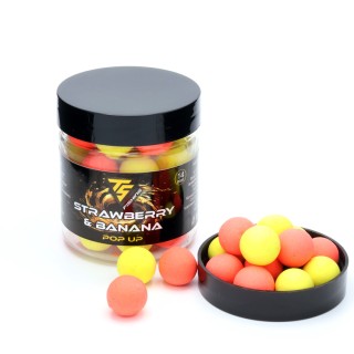 Плуващи Топчета TS fishing POP UP 14mm, Strawberry & Banana