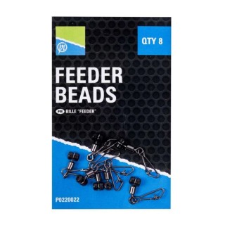 Вирбел за фидер PRESTON Feeder Bead Swivel Whit Hooked Snap