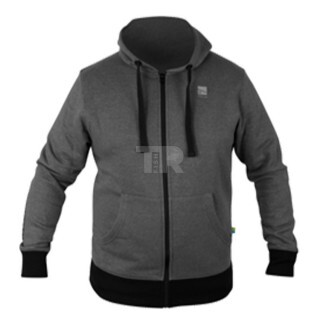 PRESTON Grey Zip Hoodie - Суичър