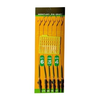 Готов монтаж PRO FL Safety Clip Carp Rigs