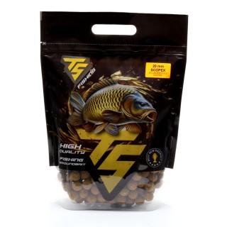 Протеинови топчета TS fishing BOILIES GROUNDBAIT 2.5kg, Scopex 20mm  