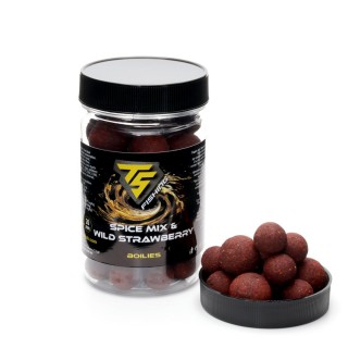 Протеинови Топчета TS fishing Hookbaits 16&20 mm, Spice Mix & Wild Strawberry