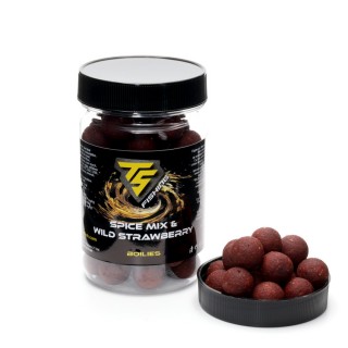 Протеинови Топчета TS fishing Hookbaits 16mm, Spice Mix & Wild Strawberry