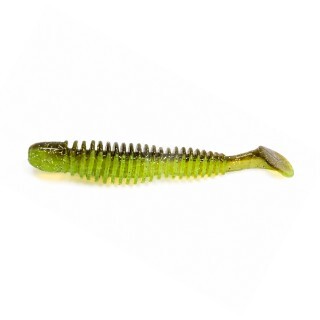 Reins Bubbling Shad 3.0 063 Spring Gill 76mm 6pcs