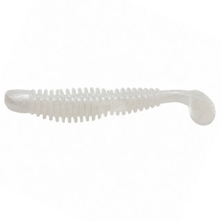 Reins Bubbling Shad 3.0 #014 Pearl White 8pcs