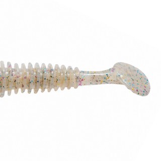 Reins Bubbling Shad 3.0 #405 Pearl Candy 8pcs