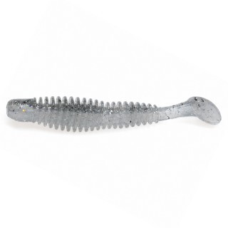 Reins Bubbling Shad 3.0 #B54 Bait Fish Silver 6pcs