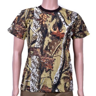 Тениска RILA HUNT T- Shirt Camo Brown Forest