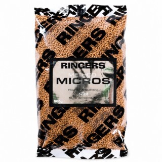 Ringers Method Micros Pellets Stick 2mm 900g Микропелети За Метод Фидер