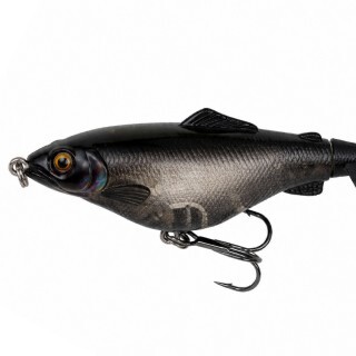 Savage Gear 3D Fat Smashtail 8cm 12g Floating Black Ghost Повърхностна Примамка
