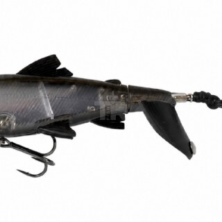 Savage Gear 3D SmashTail 10cm 17g F Black Ghost Повърхностна Примамка