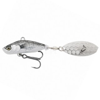 Savage Gear 3D Sticklebait Tailspin 6.5cm 9g Sinking Black Silver Спинер