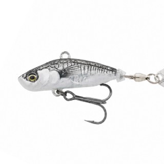 Savage Gear 3D Sticklebait Tailspin 6.5cm 9g Sinking Black Silver Спинер
