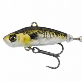 Savage Gear 3D Sticklebait Tailspin 6.5cm 9g Sinking Green Silver Ayu Спинер