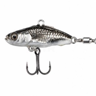 Savage Gear 3D Sticklebait Tailspin 7.3cm 13g Sinking Black Silver Спинер