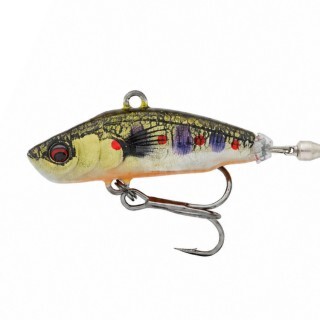 Savage Gear 3D Sticklebait Tailspin 7.3cm 13g Sinking Brown Trout Smolt Спинер