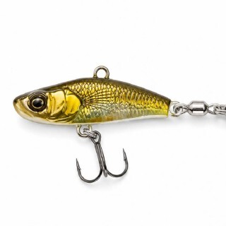 Savage Gear 3D Sticklebait Tailspin 7.3cm 13g Sinking Green Silver Ayu Спинер