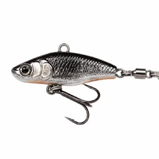 Savage Gear 3D Sticklebait Tailspin 8cm 18g Sinking Black Silver Спинер
